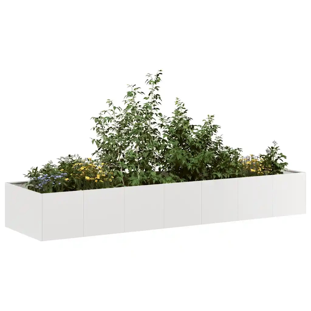 Fioriera 280x80x40 cm in Acciaio Inox 860763