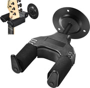 Supporto per Chitarra con Chiusura Automatica - Chiusura di Sicurezza per Appendere la Chitarra - Adatto per Bass Chitarra Mandolino Banjo