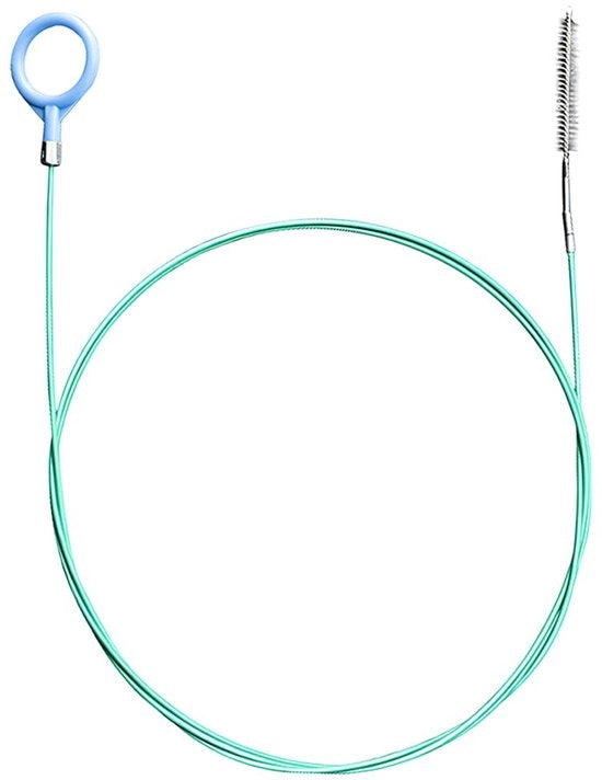 Set di spazzole per pulizia auto, spazzola di pulizia flessibile, spirale per pulizia tubi, set di spazzole per pulizia tetto auto, set di spazzole per pulizia tubi, spazzola per tubi (5m)
