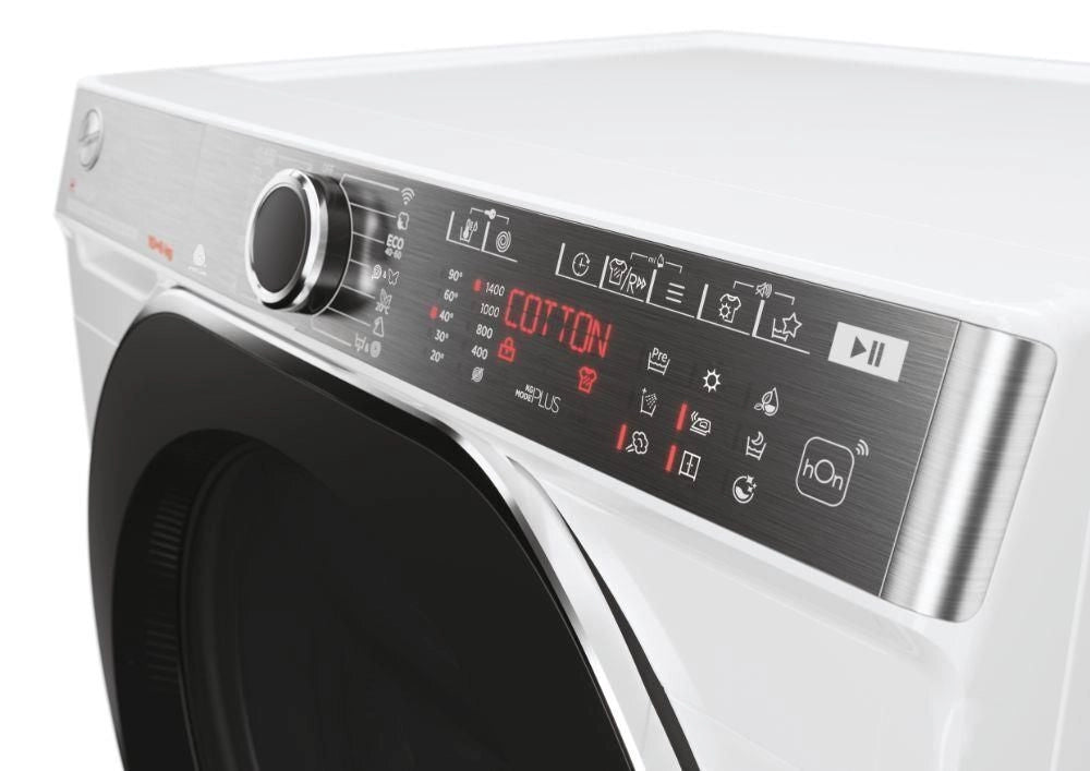 Hoover H-WASH&DRY 550 H-WASH 550, Lavasciuga 14+9 KG, Classe A, 1400 giri, Bianco, Inverter, Vapore, Wi-Fi, H5DPB4149AMBC-S