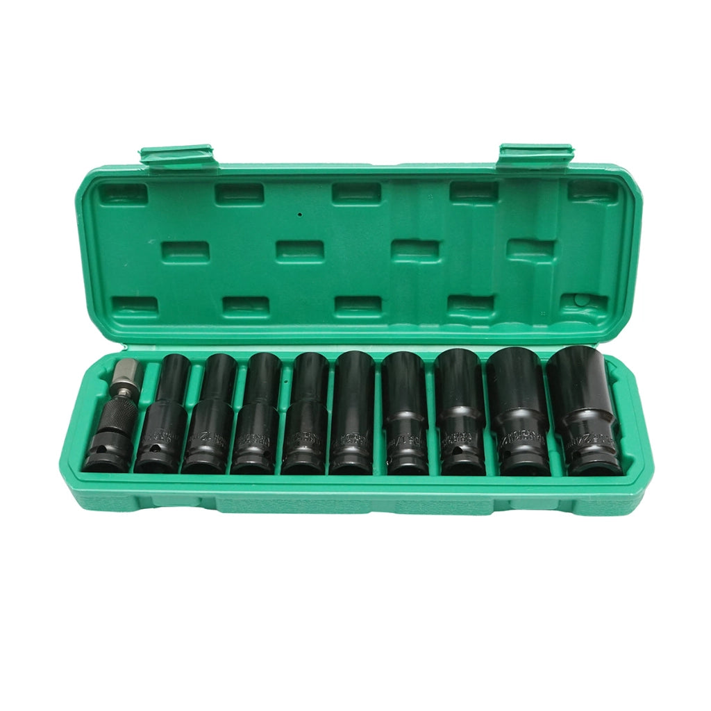 Set di chiavi a bussola lunghe 10 pezzi Breckner Germany