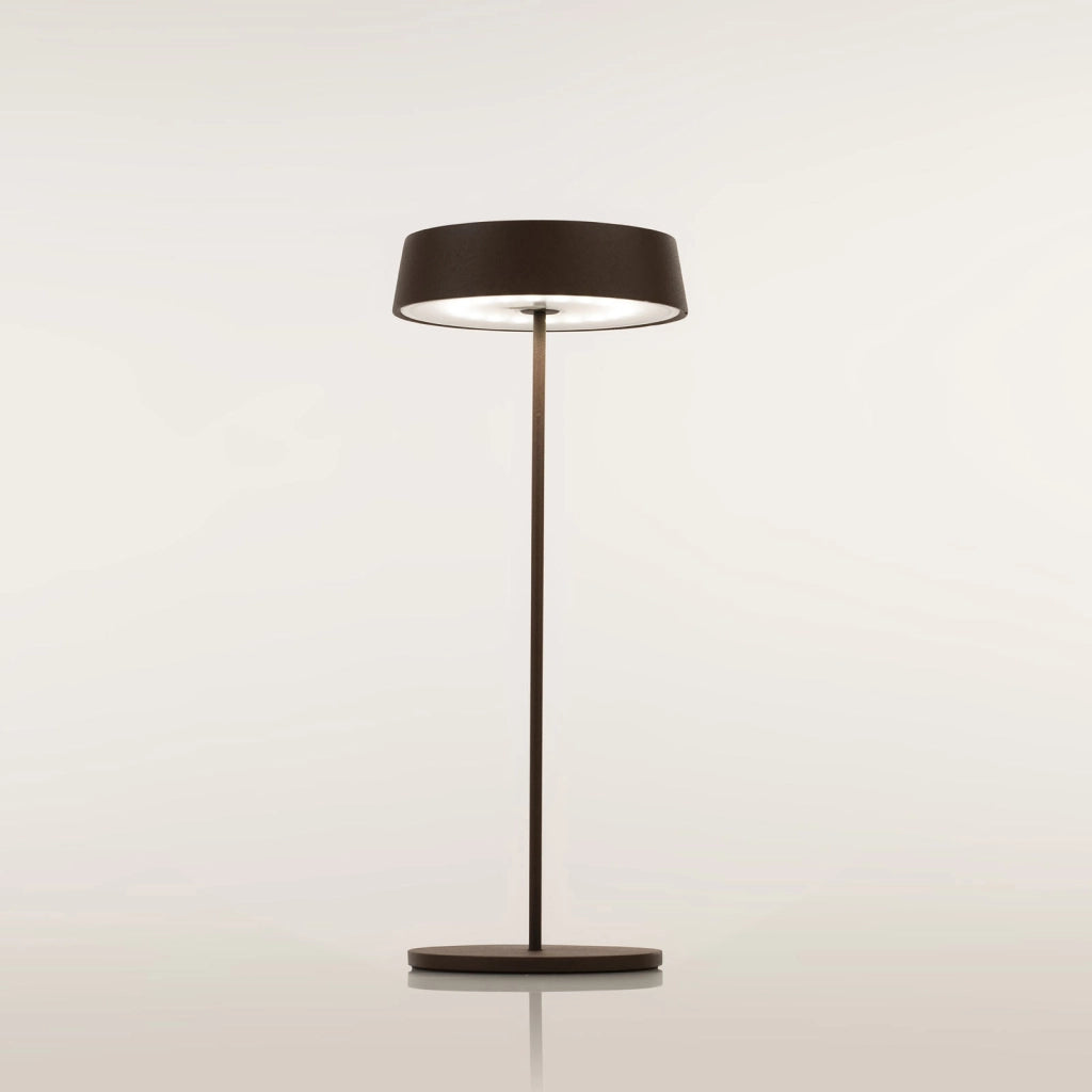 Lampada da tavolo ricaricabile NORRIS corten