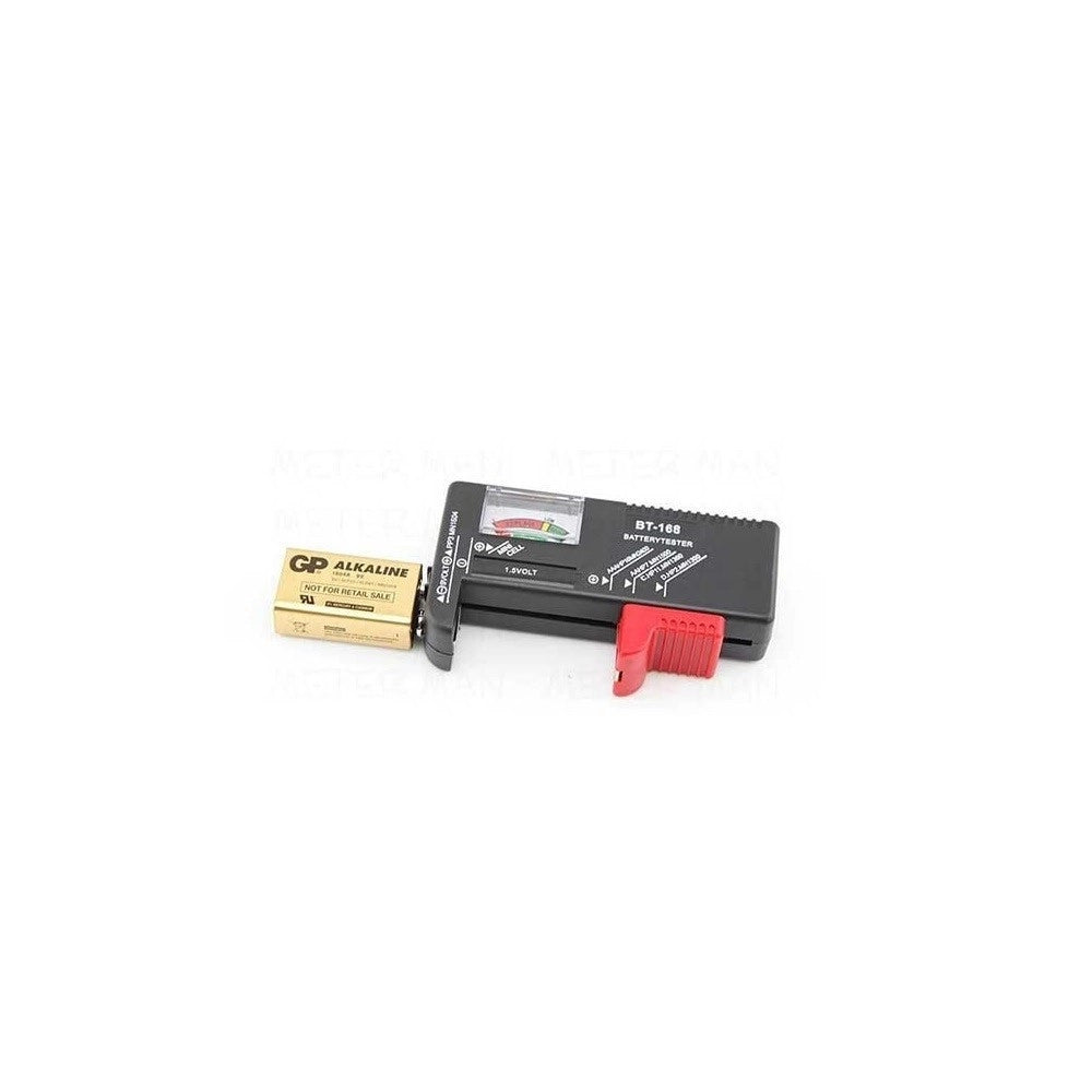 Trade Shop - Tester Per Batteria Pila Pile Stilo Mini Stilo Da 1.5 A 9 V Controllo Carica -