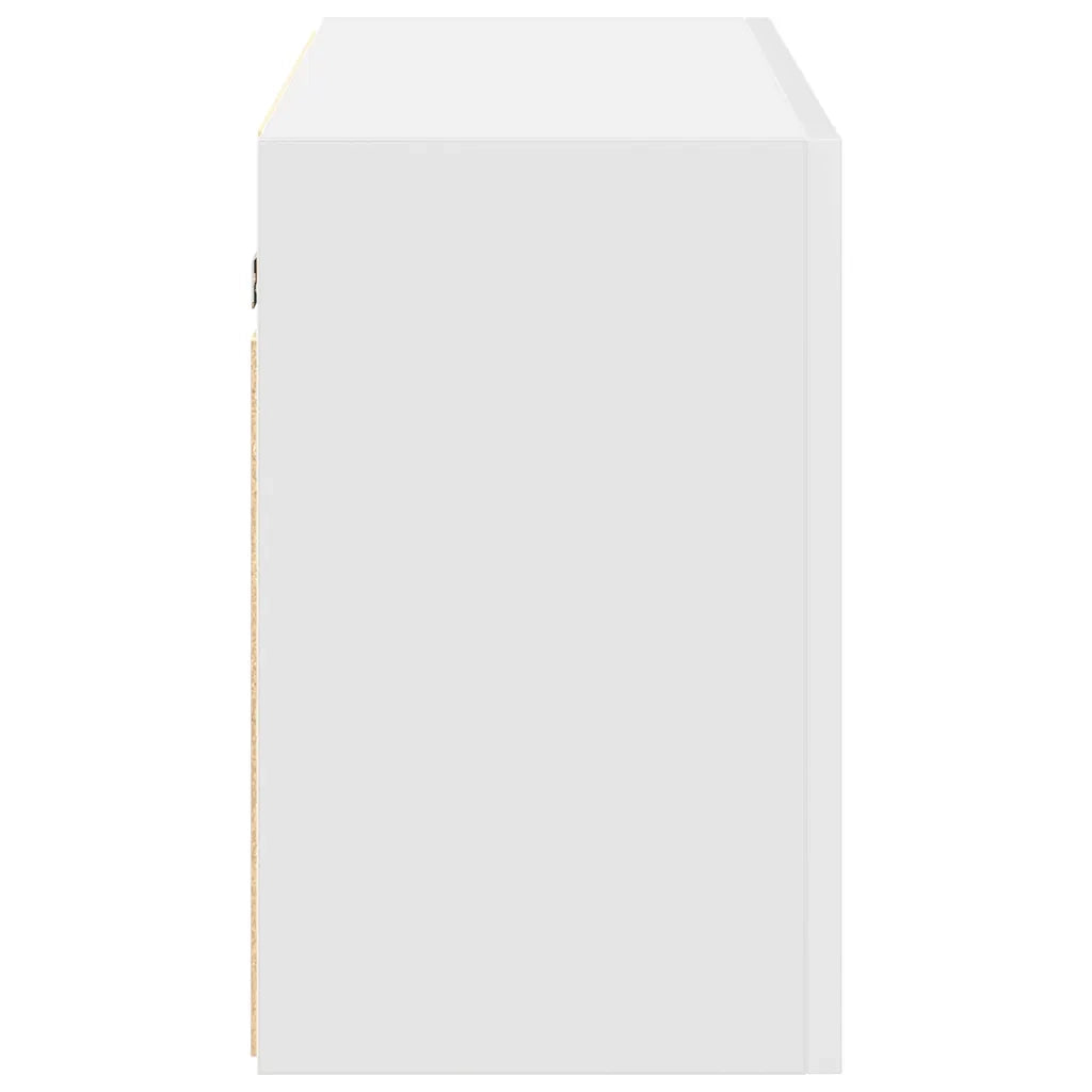 Mobile da Bagno a Parete Bianco 100x25x40 cm in Truciolato 860103