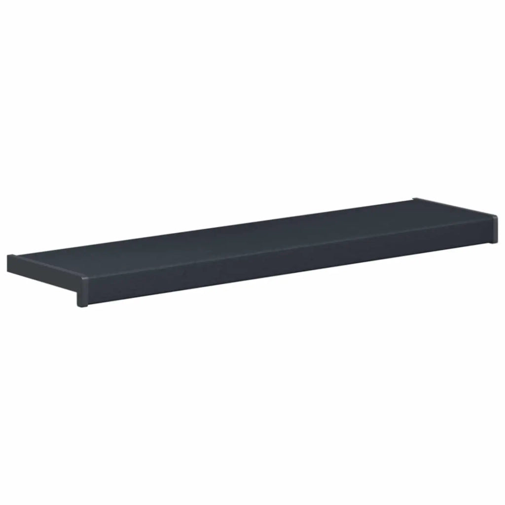 Soglia della Finestra Antracite con Venature del Legno PVC