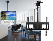 SUPPORTO SOFFITTO PER TV STAFFA BRACCIO REGOLABILE DA 20 A 55 POLLICI