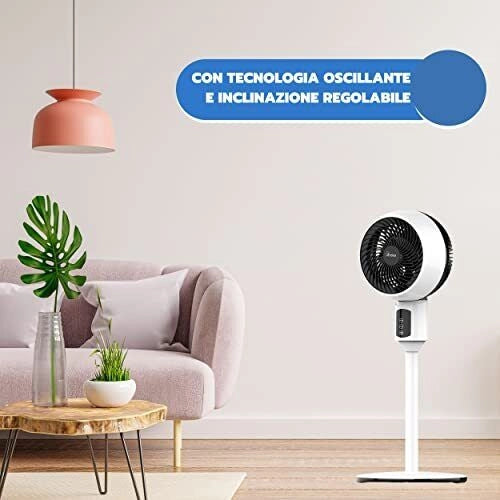 Ardes AR5CIR01 ventilatore Nero, Bianco