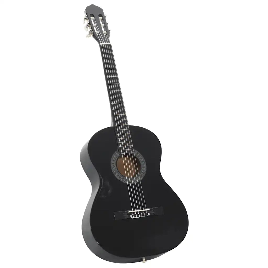 Set Chitarra Classica per Principianti 12 pz Nera 4/4 39" CFW1441406