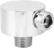 Connettore per doccia G1/2 in ottone - Installazione facile - Antiscivolo - Adatto per docce a mano - Verchroomd - Materiale resistente alla abrasione - Adattatore per doccia