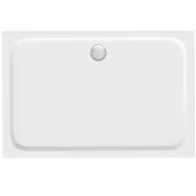 Piatto Doccia Acrilico Rea Belmond White 90x120 Copertura rame spazzolato
