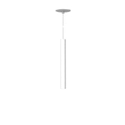 Atmos Slim Lampada a Sospensione LED 6W, 2700K-4000K, Installazione a Incasso o Superficie, Tecnologia Smart Tuya, Bianco Opaco, Ottica 45º