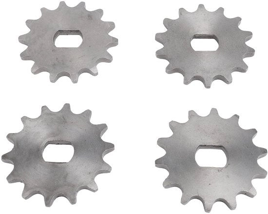 Motor Tandwiel 14 Tanden - Alta Resistenza Tandwiel in Acciaio - Compatibile con 420 Catena - Costruzione Premium - Prestazioni Stabilizzate - Progetto Robusto