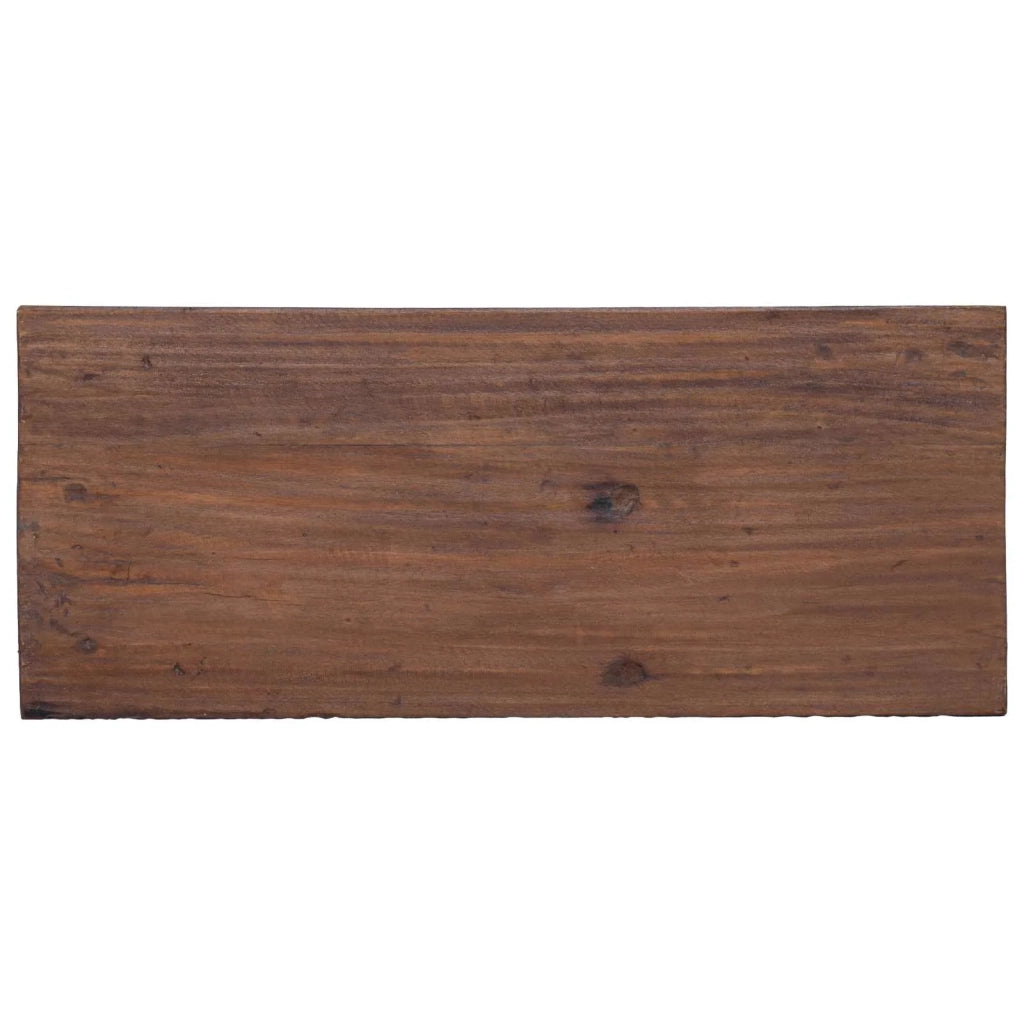 panchina Naturale 85 x 35 x 46 cm Legno massello di recupero