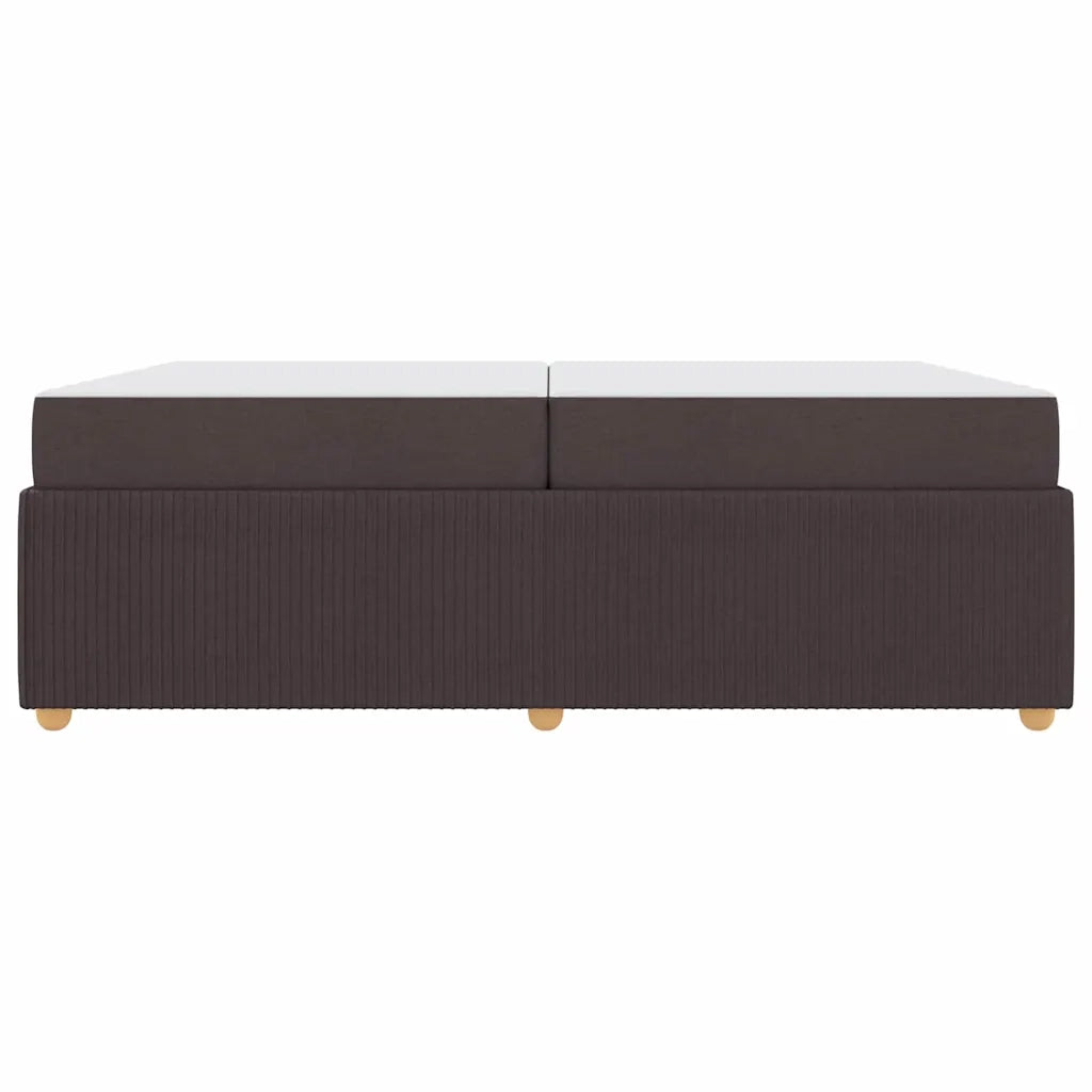 Struttura del letto Marrone Scuro 200 x 200 cm Tessuto 3398434