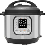 Instant Pot Duo 80 7 in 1 Pentola a Pressione Elettrica/ Vaporiera / Scaldavivande in Acciaio Inossidabile, Adatta a Cucinare Riso, Zuppa, Verdura e Yogurt a Cottura Lenta, 8 L