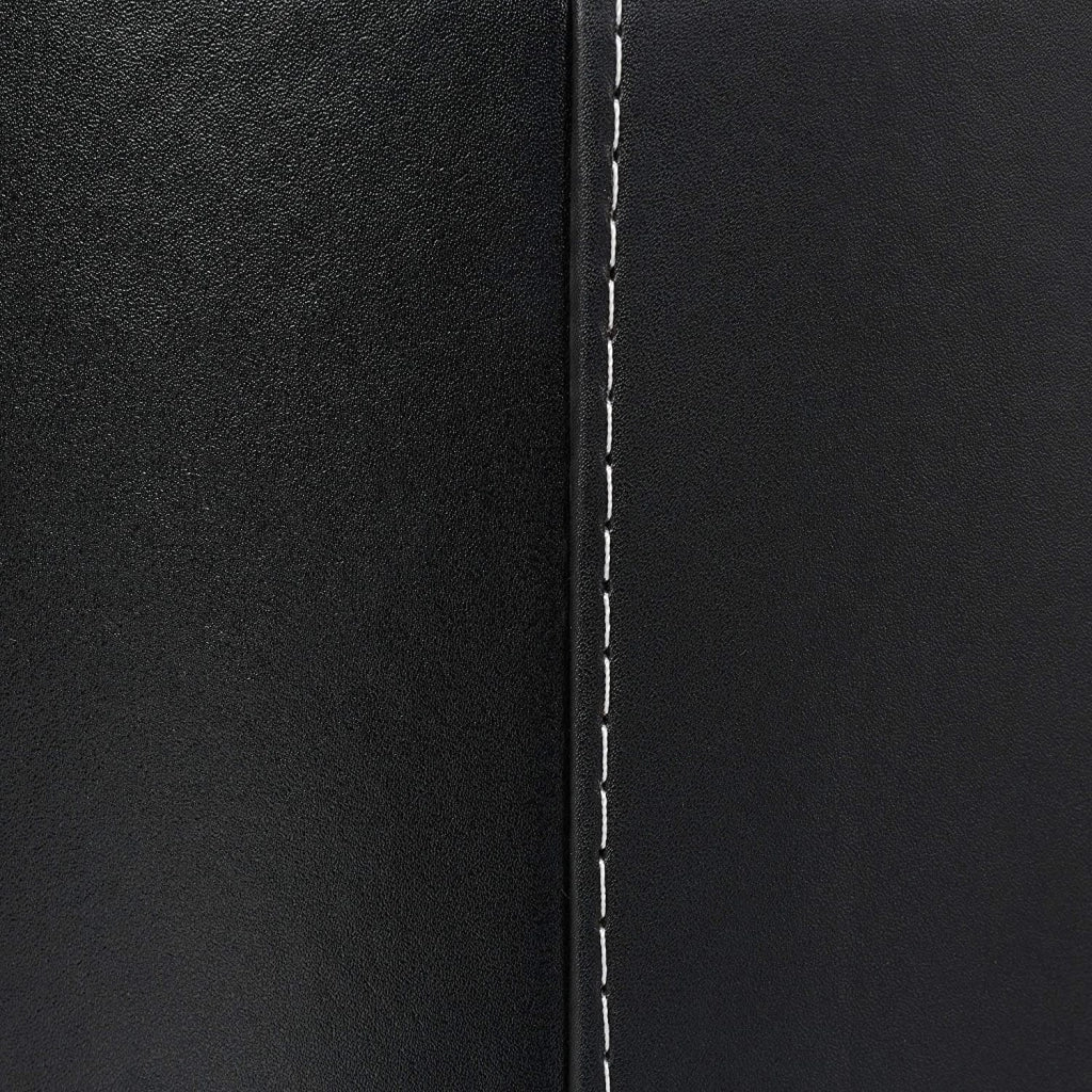 Cestello per legna da camino 55 cm materiale sintetico nero 13_0001898
