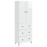 Set di armadi 2 pcs Bianco Lucido 66 x 34,5 x 90 cm 3416884