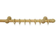 BASTONE IN LEGNO CON ACCESSORI Ø MM.23 NATURALE  cm.160