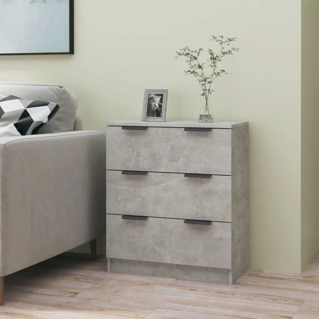 Credenza | Madia | Buffet da pranzo | Armadio da pranzo Grigio Cemento 60x30x70 cm in Legno Multistrato