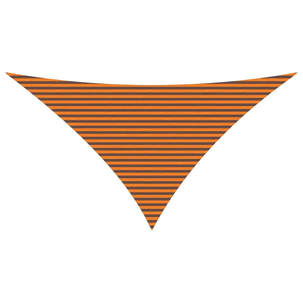 Vela da ombra solare Arancione e Marrone 7 x 5 x 5 m