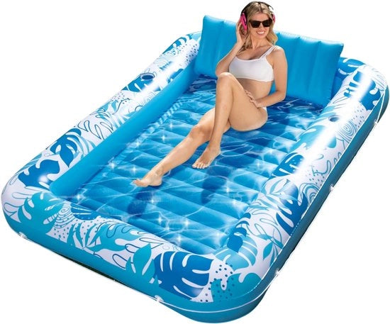 Letto per il sole - Letto solare a aria - Piscina per il sole - Letto solare - Letto solare per acqua - Sala per il sole
