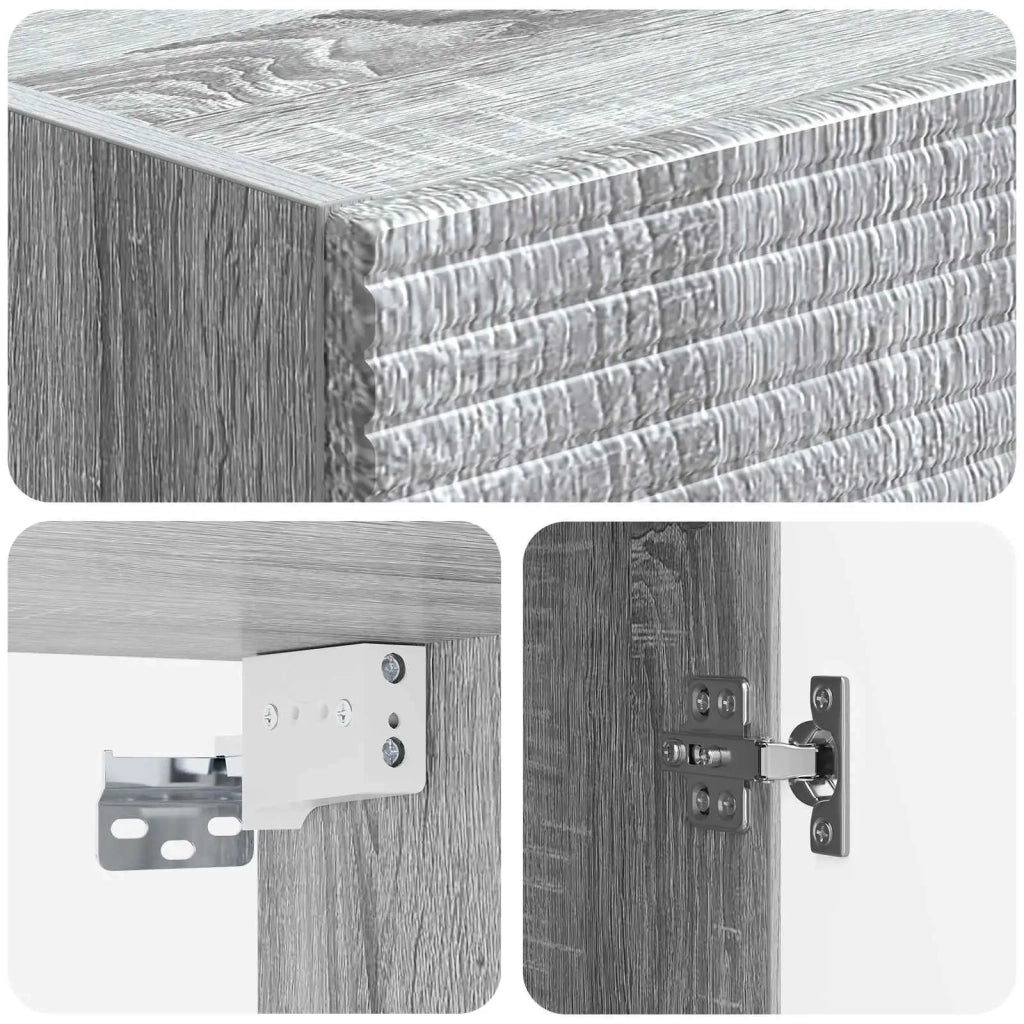 Set di armadi 2 pz 33 x 34,5 x 90 cm Legno ingegnerizzato 3416652