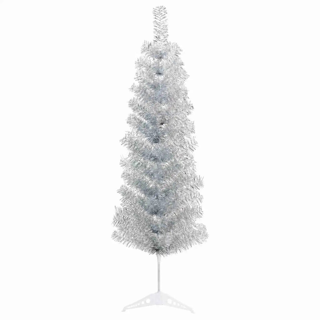 Albero di Natale Artificiale Sottile 150 cm 150 LED 3461196