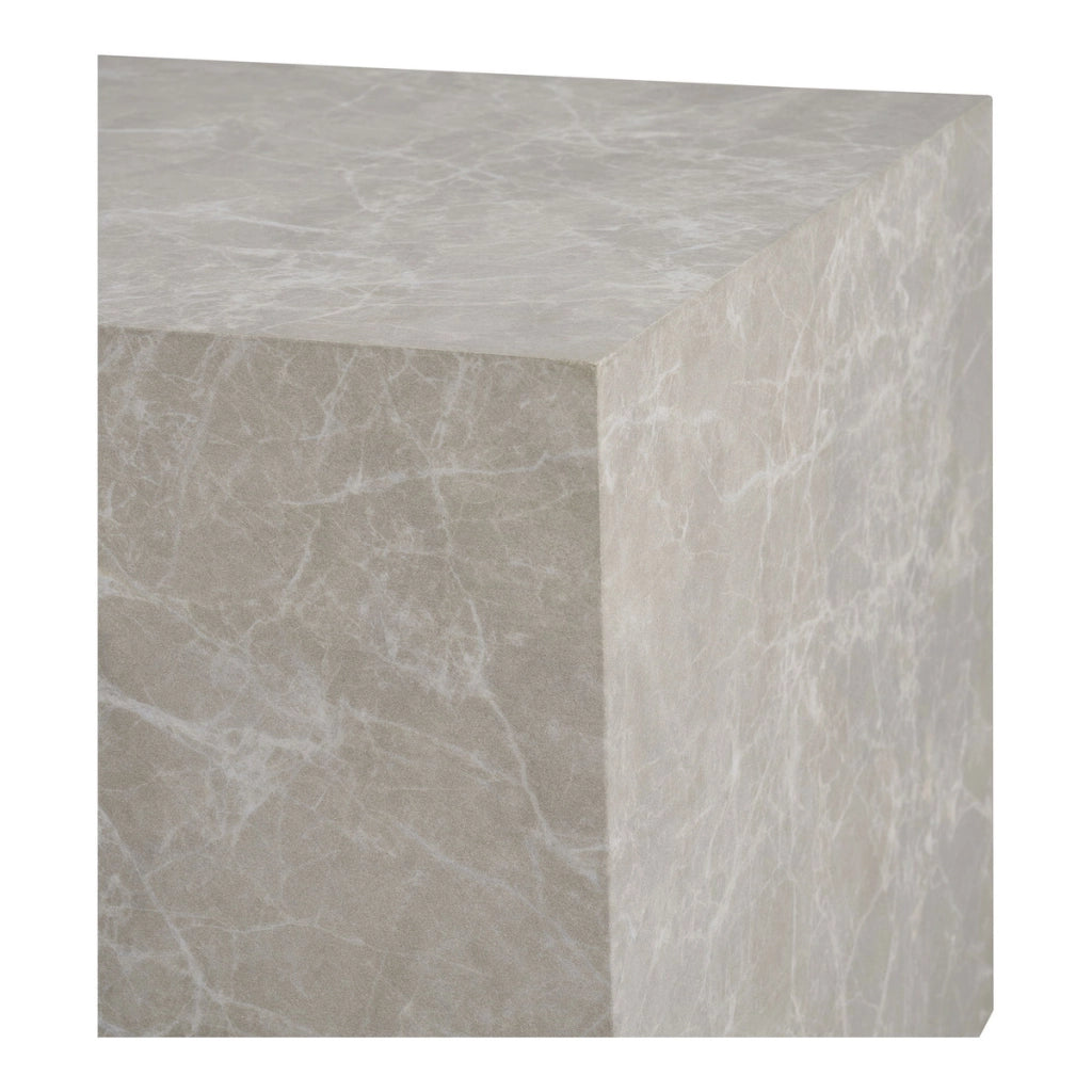 Set di Tavolini Prague, Grigio, MDF, 40x40x36 cm