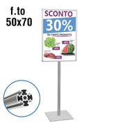 Porta Comunicazioni con cornice 50 x 70 linea Q System - Monofacciale