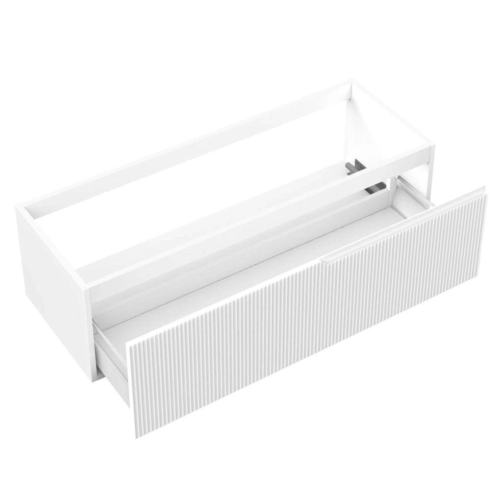 Base portalavabo 1 cestone VENERE bianco opaco_120x45x35