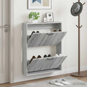 Mobiletto per Scarpe da Muro HAARLEM 71 x 17 x 86 cm 896861