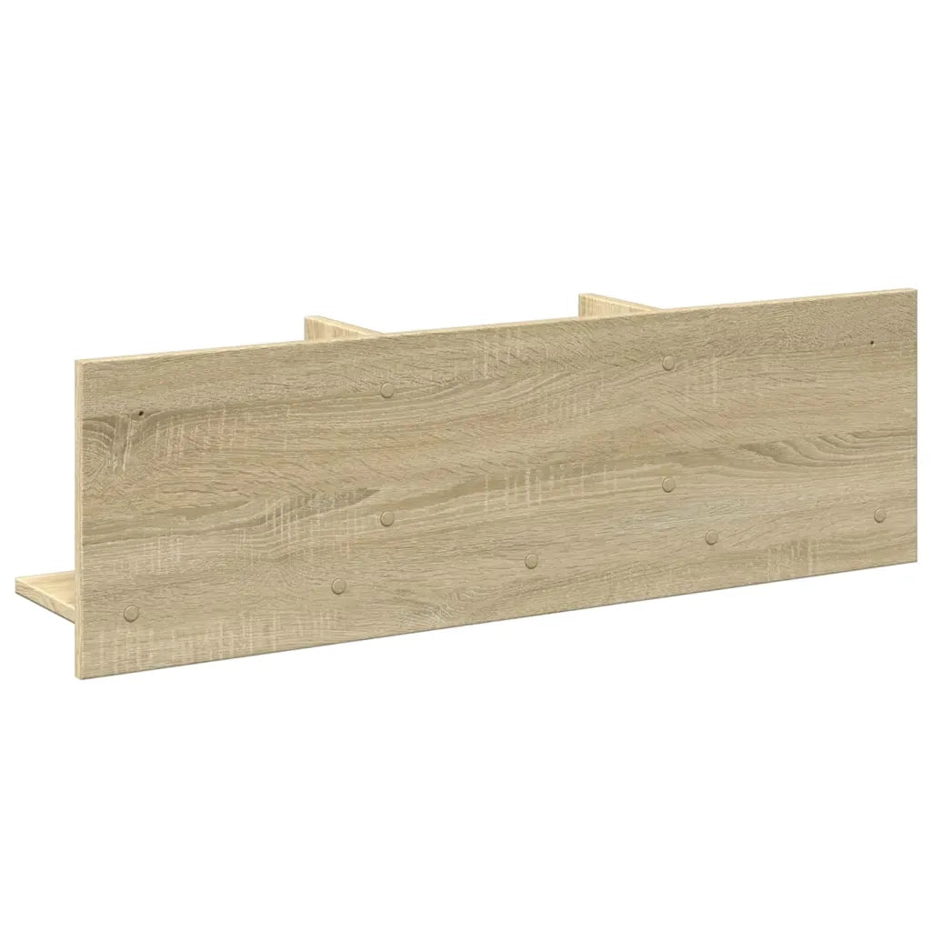 Mobile a Parete 100x16,5x30 cm Rovere Sonoma in Truciolato