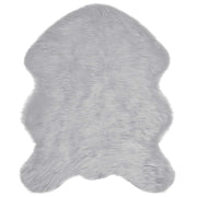 Tappeto in finta TAFALLA | Tappeto del soggiorno Grigio 50 x 80 cm Poliestere