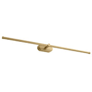 Applique Da Bagno Led APP1894-1W 80 Cm Brush Gold