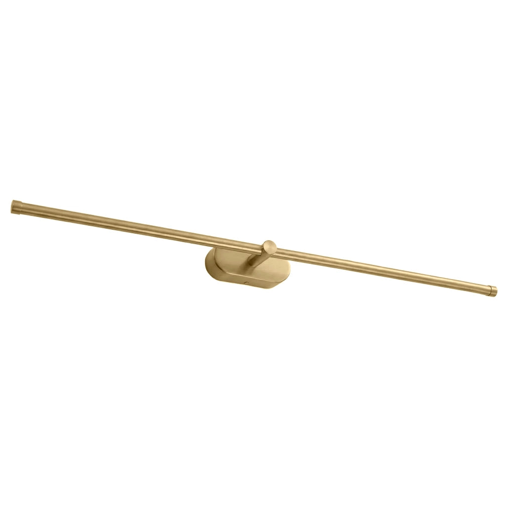 Applique Da Bagno Led APP1894-1W 80 Cm Brush Gold