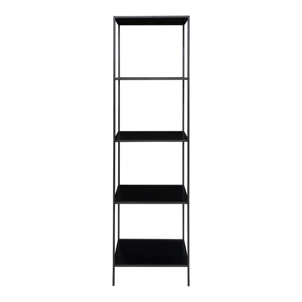 Libreria Vita, Nero, Metallo, 36x51x170 cm