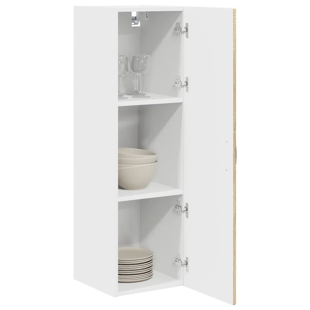 Mobile da cucina con lo scaffale-Armadio da cucina Rovere Sonoma 30 x 31 x 100 cm 555888