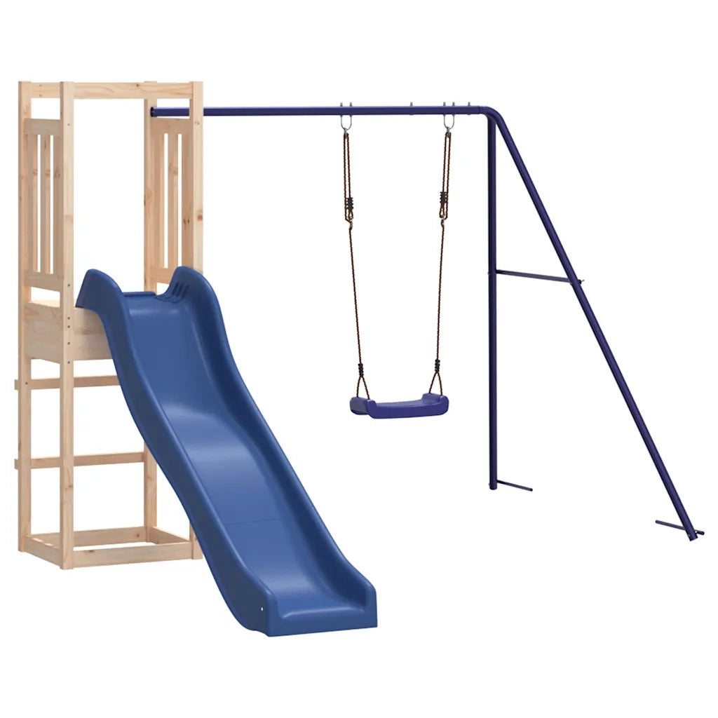 Set da Gioco da Esterno in Legno di Pino Impregnato CFW2345135