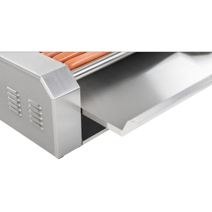 Macchina professionale per hot dog in acciaio inox 12 salsicce 1.400 watt 3614090