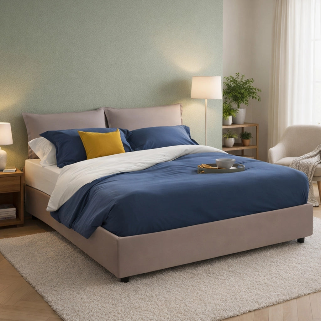 Letto Matrimoniale Armani, Letto Matrimoniale Materasso Incluso Made in Italy, Grigio
