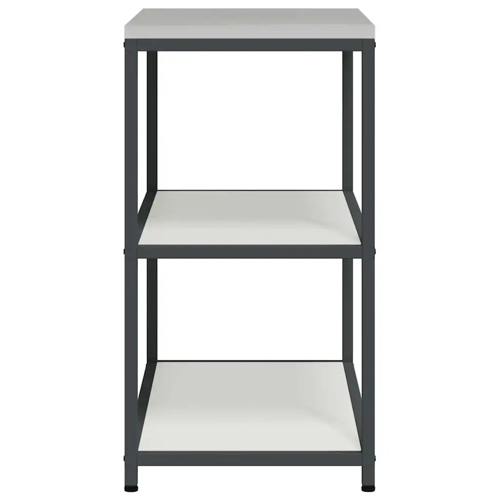 Stoccaggio in cucina Bianco 90 x 50 x 92 cm Acciaio 874955