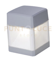 LODI PICCHETTO 1 LUCE GRIGIO IP55 ATTACCO GX53 LED 10W LAMPADINA INCLUSA