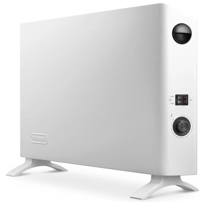 De'Longhi HSX2320F Slim Style Termoconvettore Elettrico con Ventilatore 2000 W 3 livelli di potenza colore Bianco