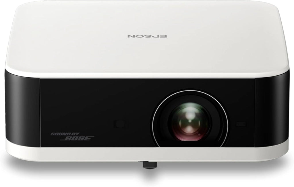 Lifestudio Pop EF-61W Bianco diamante Proiettore smart portatile, Sound by Bose, Google TV, Full HD, utilizzo interno/esterno, garanzia di 5 anni*