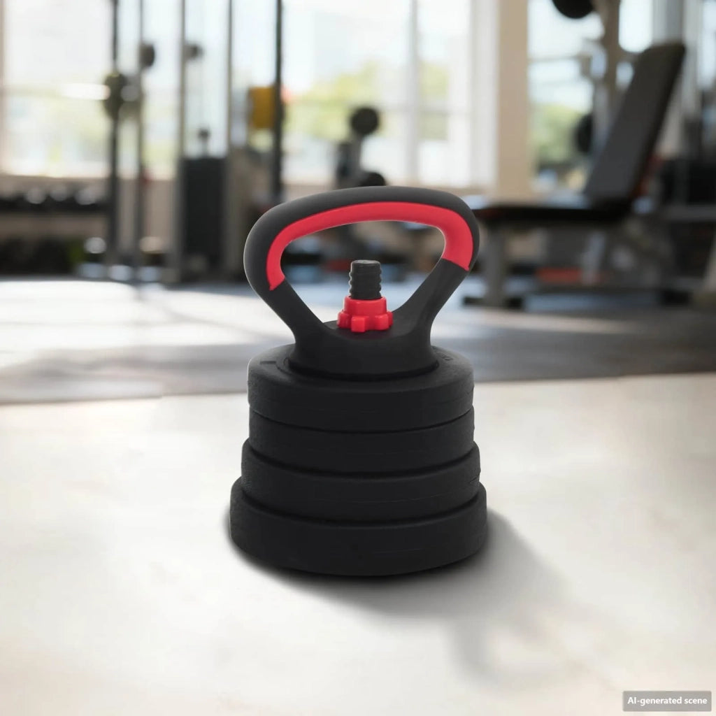 Set di manubri 4-in-1 20 kg Nero e Rosso CFW4987590
