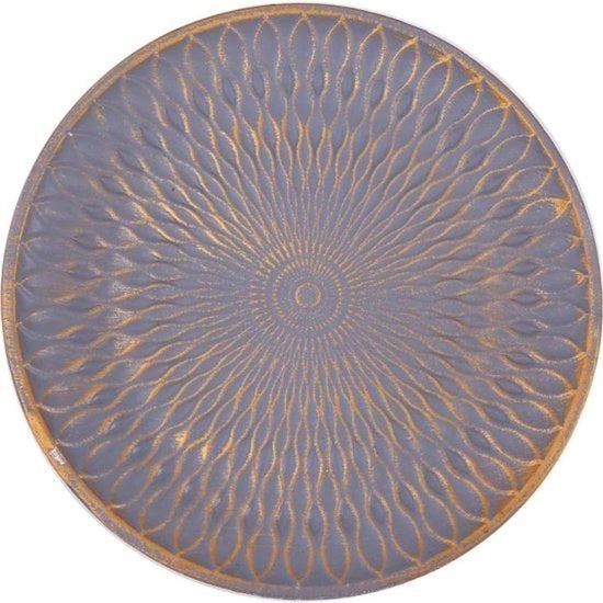 Piatto da tavolo decorativo con ornamenti, moderna decorazione per la casa