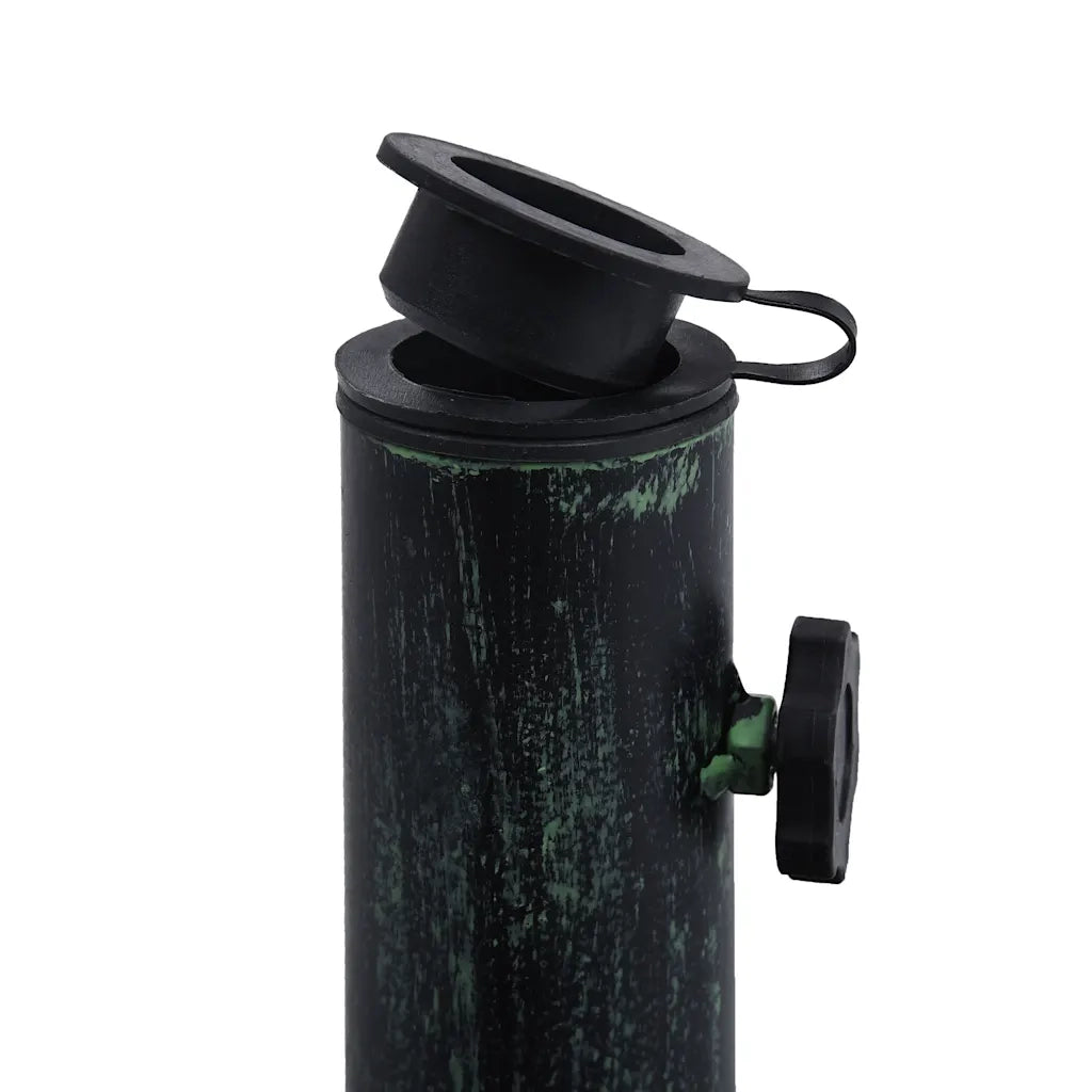 Base Ombrellone Verde 12 kg 49 cm in Ghisa 47866