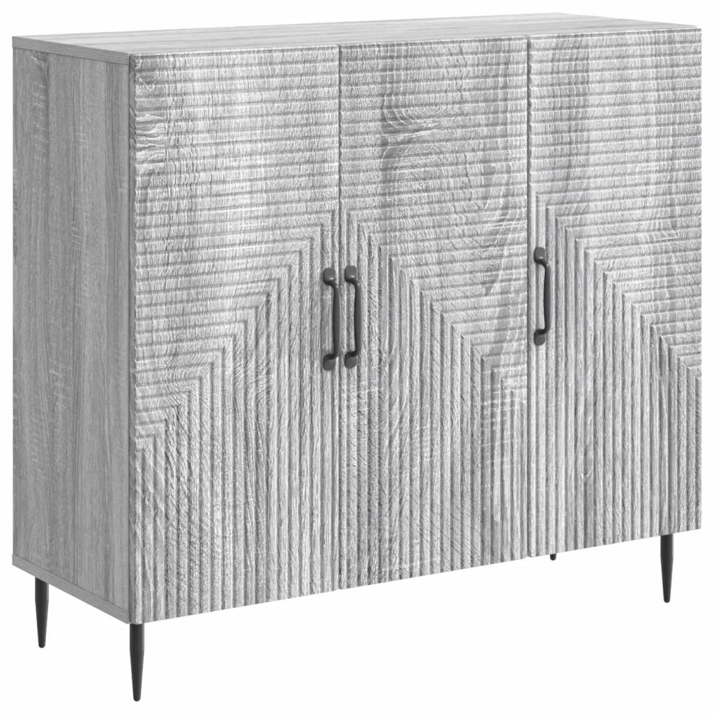 Credenza Grigio Sonoma 89 x 34,5 x 80 cm Legno ingegnerizzato 894881