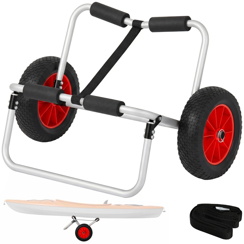 Carrello Trasporto Kayak SUP Canoe ¨C Zephmum ¨C Alluminio 70x40x42 cm