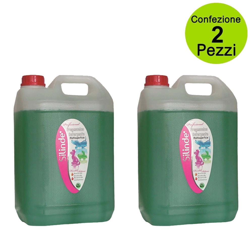 Multipack da 2 pz silinde detergente igienizzante insetticida e battericida pino